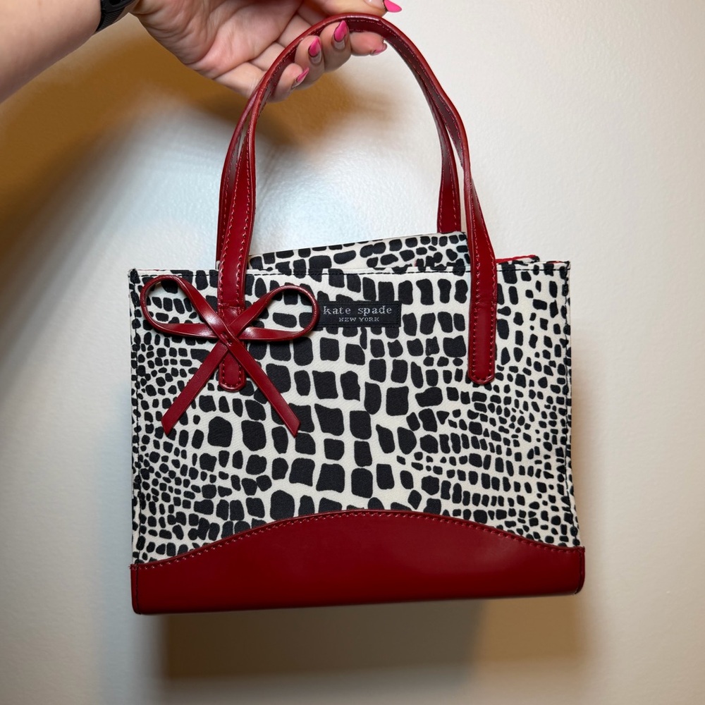 Kate Spade New York Crocodile Print Mini Tote